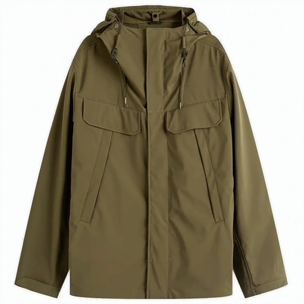 C.P. COMPANY Hooded Jacket with Concealed Zip